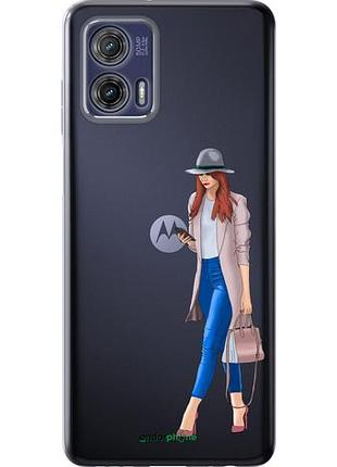 Чехол на motorola g73 девушка 1 "4751u-3196-10746"