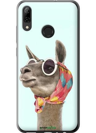 Чехол на huawei p smart 2019 модная лама "4479u-1634-10746"