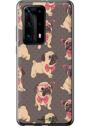 Чохол на huawei p40 pro plus мопсики 2"4362u-1917-10746"