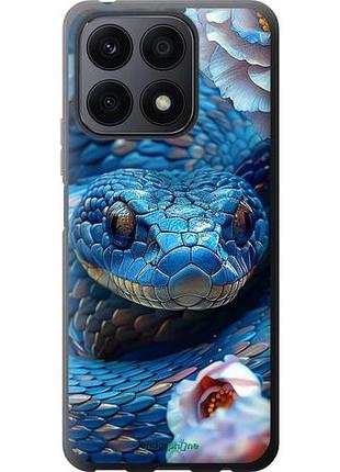 Чехол на huawei honor x8a blue snake "6079u-2963-10746"