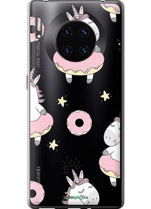 Чехол на huawei mate 30 pro единорожки "4659u-1796-10746"