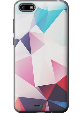 Чехол на huawei honor 7a геометрия 3 "4415u-1805-10746"