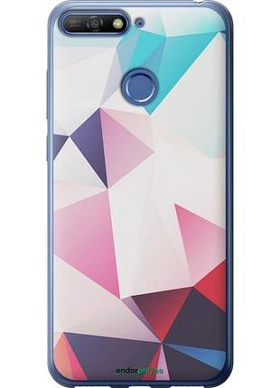 Чехол на huawei honor 7c геометрия 3 "4415u-1411-10746"