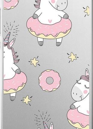 Чехол на huawei ascend p8 единорожки "4659u-123-10746"