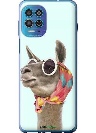 Чехол на motorola edge s модная лама "4479u-2860-10746"
