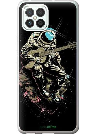 Чехол на huawei nova 8 se космонавт с гиратой "4138u-2126-10746"