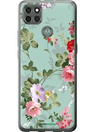 Чехол на motorola g9 power цветочные обои 2 "862u-2229-10746"