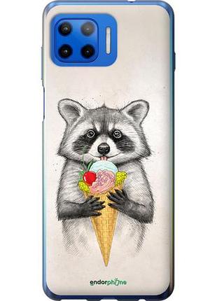 Чохол на motorola moto g plus єнотик з морозивом "4602u-2202-10746"