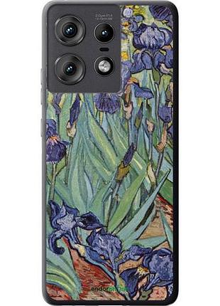 Чехол на motorola edge 50 pro 5g винсент ван гог. ирисы "161u-3710-10746"