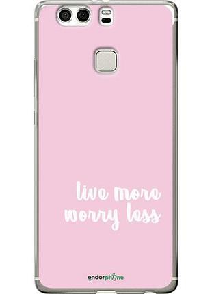 Чехол на huawei p9 plus живи больше "4347u-300-10746"