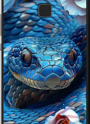 Чехол на huawei p9 lite blue snake "6079u-298-10746"