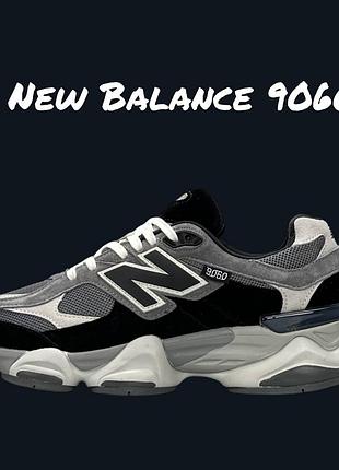 New balance 9060 grey black white