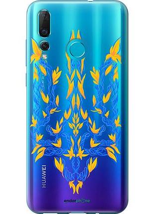 Чохол на huawei nova 4 герб україни v3 "5313u-1632-10746"