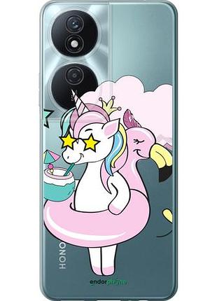 Чехол на huawei honor play 50 plus crown unicorn "4660u-3399-10746"