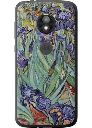 Чехол на motorola moto e5 play винсент ван гог. ирисы "161u-1429-10746"