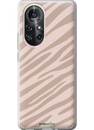 Чехол на huawei nova 8 pro зебра беж "4875u-2246-10746"