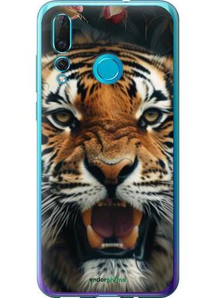 Чехол на huawei nova 4 тигровое величие "6080u-1632-10746"
