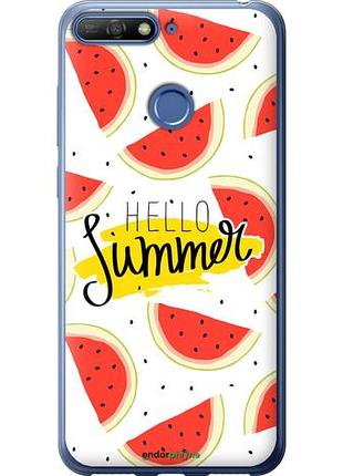 Чехол на huawei honor 7c hello summer "4356u-1411-10746"