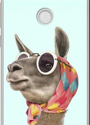 Чехол на huawei p8 lite (2017) модная лама "4479u-777-10746"