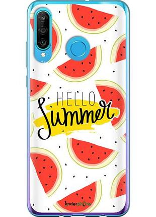 Чехол на huawei p30 lite hello summer "4356u-1651-10746"