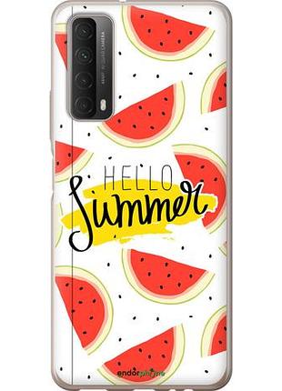 Чехол на huawei p smart 2021 hello summer "4356u-2100-10746"