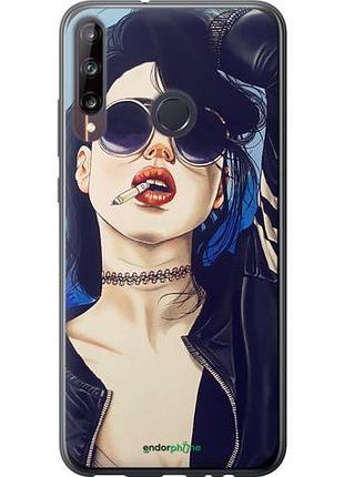 Чохол на huawei p40 lite e дівчина на стилі "4151u-1875-10746"