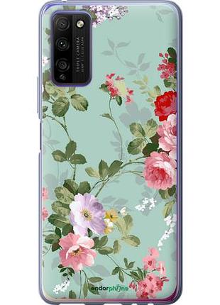 Чехол на huawei honor 30 lite цветочные обои 2 "862u-2074-10746"