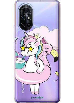 Чехол на huawei nova 8 crown unicorn "4660u-2245-10746"