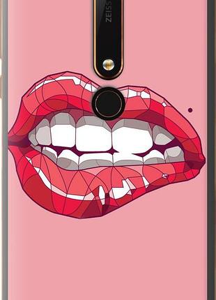 Чехол на nokia 6 2018 sexy lips "4174u-1386-10746"