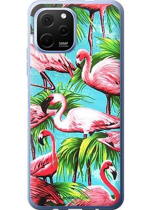 Чехол на huawei nova y61 tropical background "4016u-2983-10746"