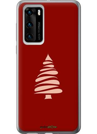 Чехол на huawei p40 новогодний 15 "4628u-1840-10746"