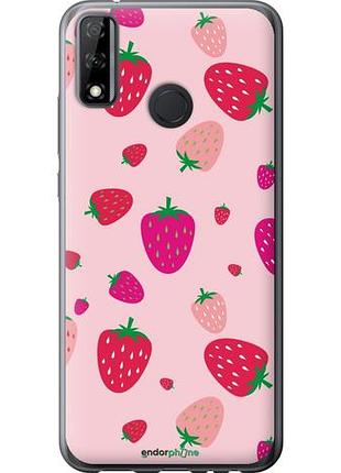 Чехол на huawei p smart 2020 клубнички "4332u-2060-10746"