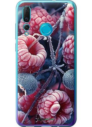 Чохол на huawei nova 4 морозні ягоди "6033u-1632-10746"