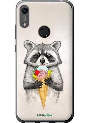 Чохол на huawei honor 8a єнотик з морозивом "4602u-1635-10746"