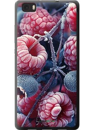 Чехол на huawei ascend p8 lite морозные ягоды "6033u-126-10746"