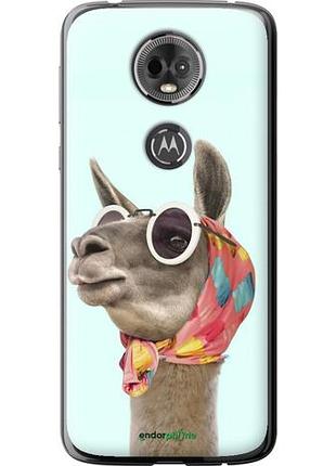 Чохол на motorola moto e5 plus модна лама "4479u-1412-10746"