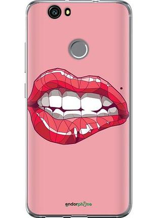 Чехол на huawei nova sexy lips "4174u-439-10746"
