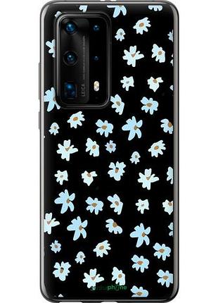 Чехол на huawei p40 pro plus цветочный "4900u-1917-10746"