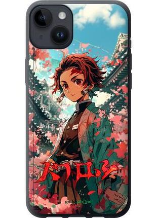 Чехол на iphone 14 plus tanjiro kamado "6132u-2645-10746"