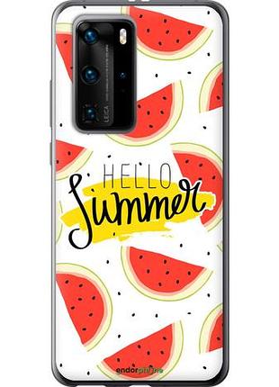 Чехол на huawei p40 pro hello summer "4356u-1839-10746"