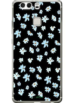 Чехол на huawei p9 plus цветочный "4900u-300-10746"