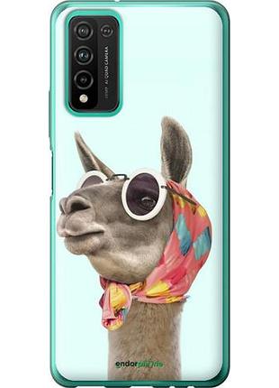 Чехол на huawei honor 10x lite модная лама "4479u-2198-10746"