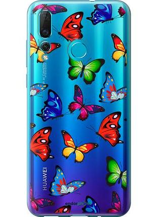 Чохол на huawei nova 4 барвисті метелики "4761u-1632-10746"