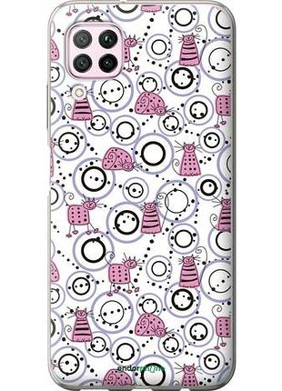 Чохол на huawei p40 lite смішні коти "907u-1887-10746"