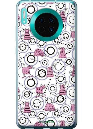 Чохол на huawei mate 30 смішні коти "907u-1773-10746"