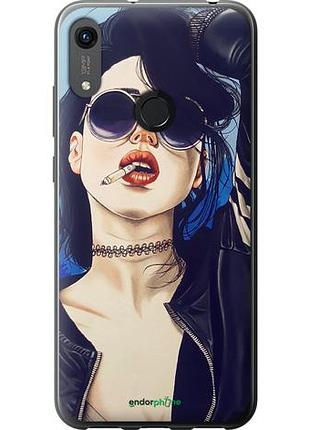 Чехол на huawei honor 8a девушка на стиле "4151u-1635-10746"