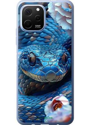Чехол на huawei nova y61 blue snake "6079u-2983-10746"