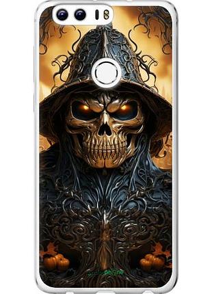 Чехол на huawei honor 8 череп 2 "5652u-351-10746"