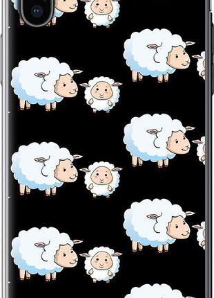 Чехол на iphone x овечки1 "4637u-1050-10746"