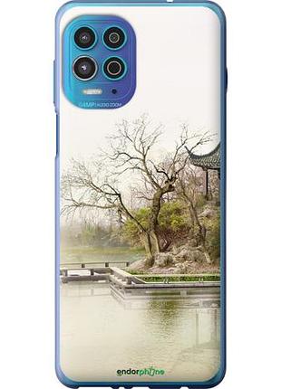 Чехол на motorola edge s японский пейзаж "776u-2860-10746"